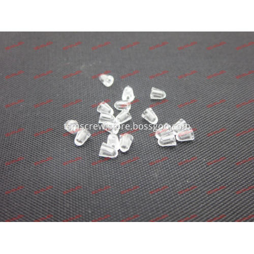 Plastic Silicone Soft Cap Rimless Eyeglasses Eyewear